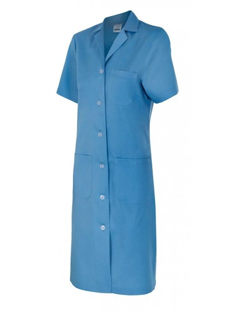 Velilla Women's Short Sleeve Lab Coat