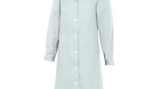 Velilla Women's Long Sleeve Lab Coat