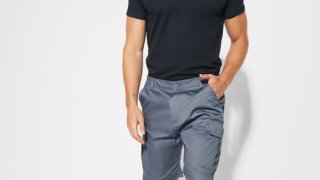 Bermudas Multibolsos de Sarja Roly Armour