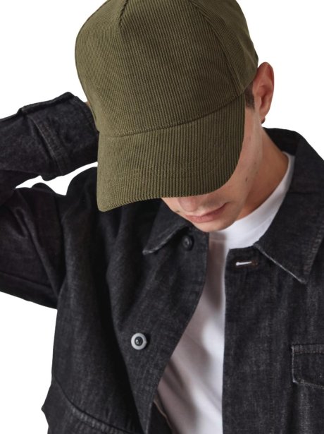 Casquette 5 Panneaux en Côtelé K-Up (290g)