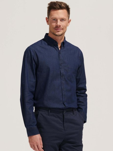 Sol's Barry Men's Denim Shirt