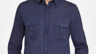 Camisa de Homem em Popelina Lavada Sol's Burma