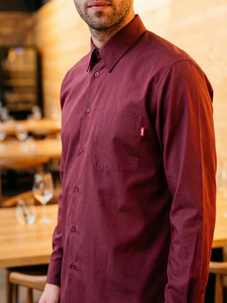 Camisa de Manga Larga con Bolsillo Velilla