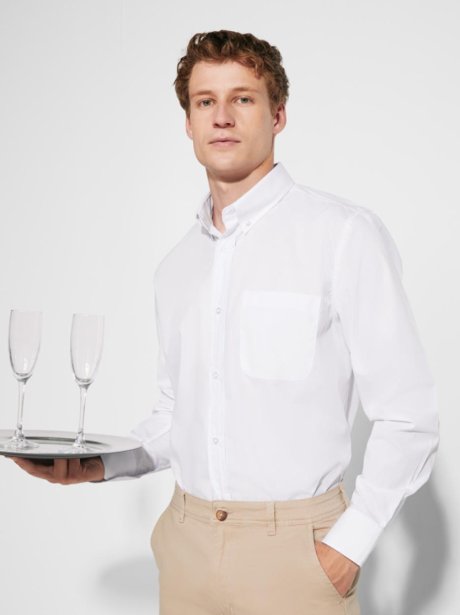 Roly Aifos Long Sleeve Poplin Shirt