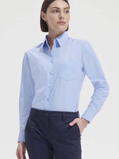 Sol's Executive Longsleeve Poplin Women's Shirt