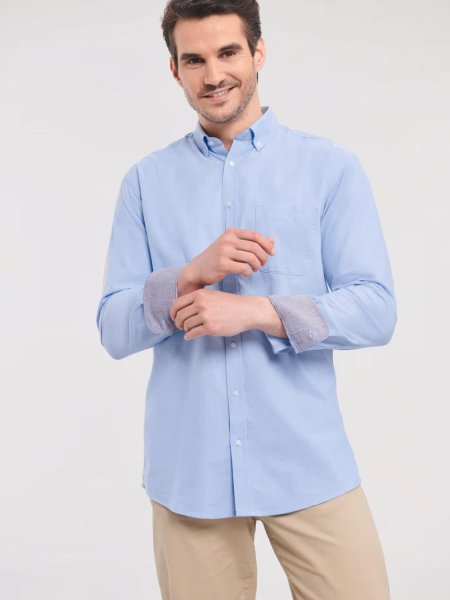 Camisa Oxford em Algodão Orgânico Russel