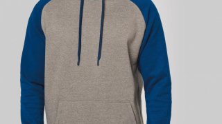 Proact Adult two-tone hooded sweatshirt (35/65)