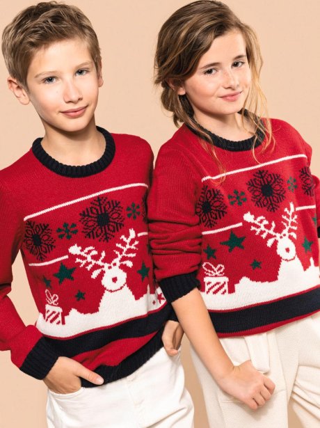 Kariban Kids Christmas Sweatshirt