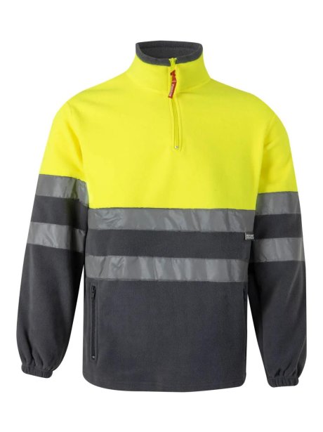 Velilla Two-Tone High-Visibility Fleece