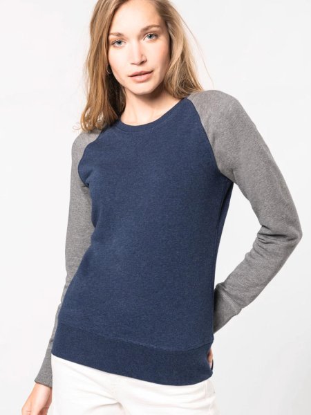 Camisola Orgânica Bicolor de Senhora Kariban (80/20)