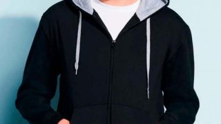 Sol's Soul Men's Contrasted Jacket With Hood (50/50)