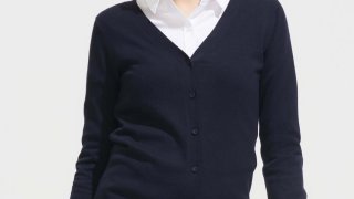 Pull-over avec col en V Sol's Golden Femme