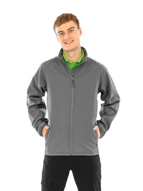 Casaco Softshell Reciclado de Homem Result