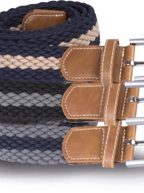 K-UP Braided Elasticated Belt