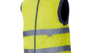 Velilla High Visibility Padded Reversible Vest