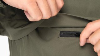 Cortavientos Impermeable de Media Cremallera Ecológico Unisex Native Spirit (100g)