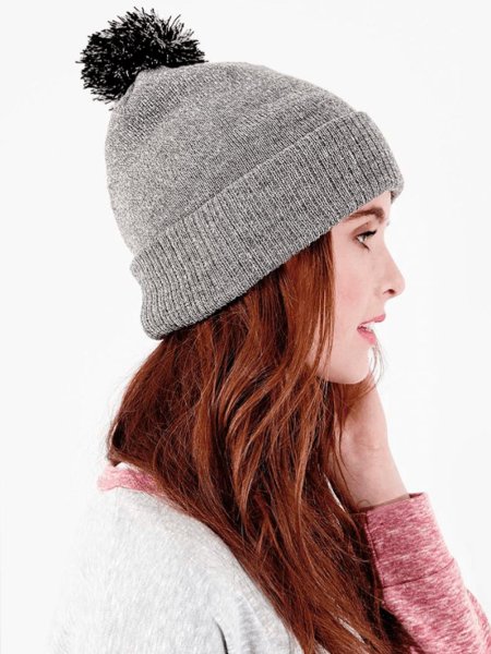 Gorro com Pompom Beechfield Snowstar