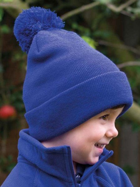 Result Kids PomPom Beanie