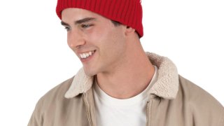 K-UP Reindeer Themed Beanie