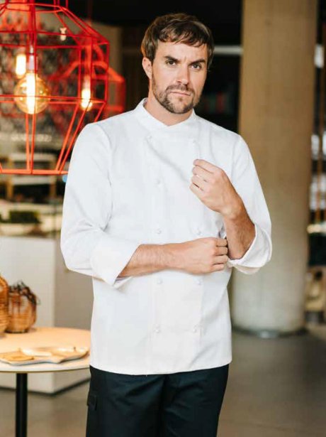 Velilla Eneldo Long Sleeve Chef Jacket