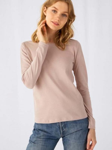 Longsleeve de Senhora B&C (150g)