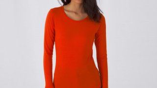 T-shirt à Manches Longues Écologique pour Femme B&C Inspire LSL (140g)