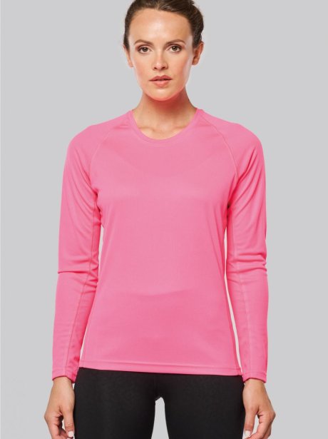 Proact Women's Longsleeve Sports T-Shirt (140g)