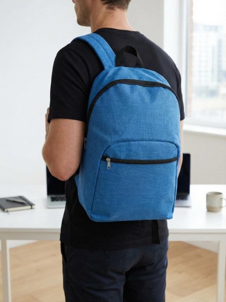 Mochila em Poliéster Mesclada Impacto