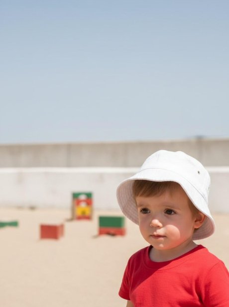 Panamá para Criança de Algodão Impacto (155g)