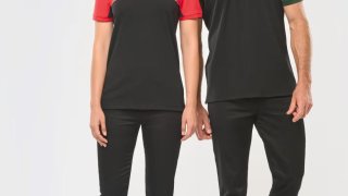 Polo Bicolore Éco-Responsable WK (220g)