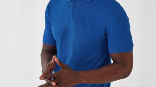 B&C Safran Short Sleeved Fine Pique Polo Shirt (180g)