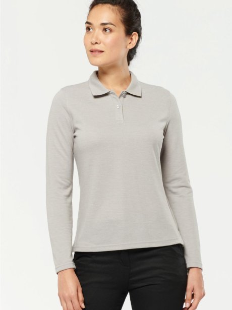 WK Women's Longsleeved Polo Shirt (200g)