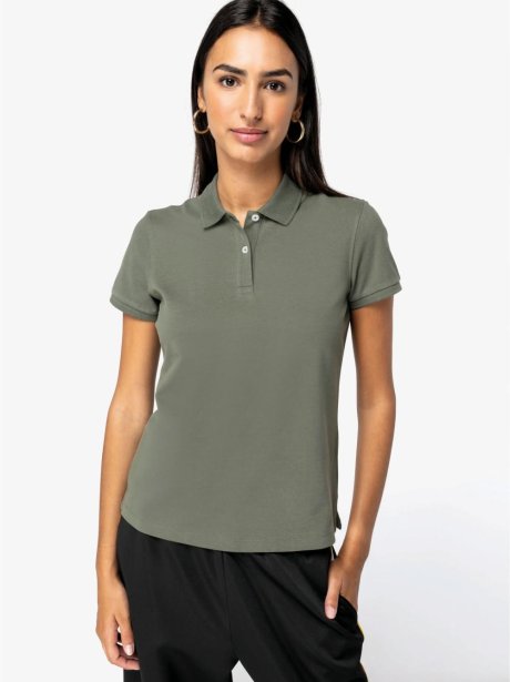 Native Spirit Women's Eco Friendly Pique Polo (220g)