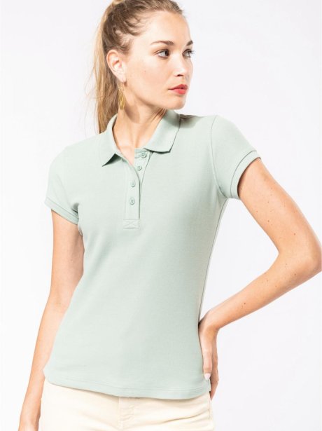 Kariban Ladie's Organic Piqué Polo Shirt (220g)