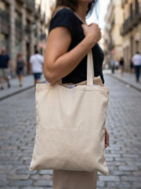 Saco de Algodão com Alças Compridas Impacto (180g)