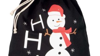 Kimood Christmas Snow Man Bag