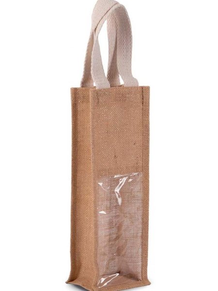 Kimood Jute One Bottle Bag