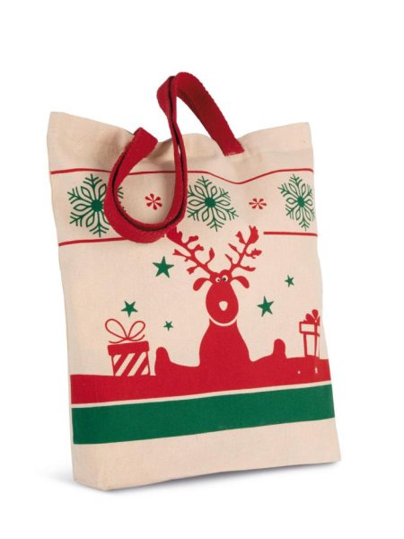 Kimood Christmas Motif Tote Bag