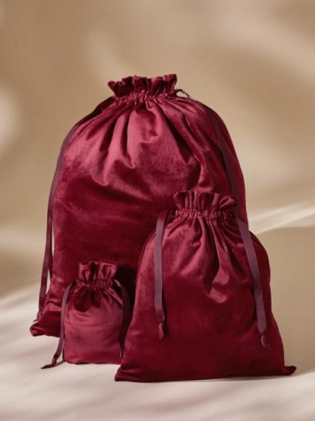 Sac Cadeau en Velours Bagbase