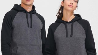 Sweatshirt com Capuz Universitária Sol's Seattle (80/20)