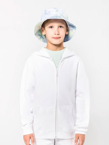 Kariban Kid's Full Zip Hooded Sweatshirt (80/20)