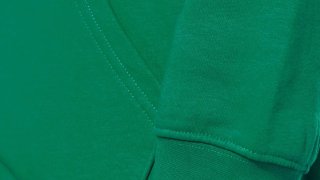 Sweatshirt com Fecho e Capuz em Contraste Kariban (80/20)