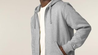 Sweatshirt zippé à capuche Stanley/Stella Mixer (280g)