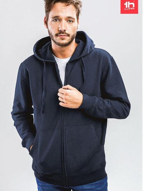 TH Clothes Amsterdam Men's Full Zipped Sweatshirt (50/50)