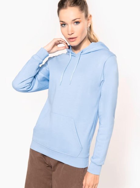 Sweatshirt de Senhora com Capuz Kariban (80/20)