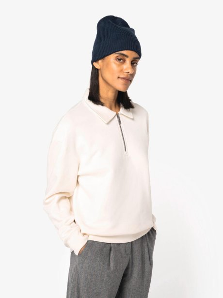 Sweatshirt Meio-Fecho Eco-Responsável Native Spirit (300g)