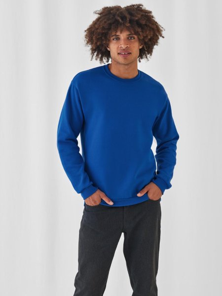 Sweatshirt sem Capuz B&C (50/50)