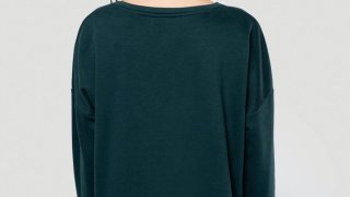 Sweatshirt sem Capuz French Terry Kariban Loose (91/9)