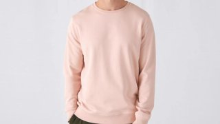 B&C Organic French Terry Crewneck (80/20)