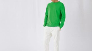 B&C Organic French Terry Crewneck (80/20)